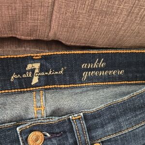 7 For All Mankind Ankle Jeans - Indigo